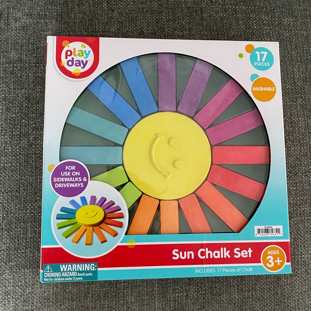 Play Day Sun Chalk Set